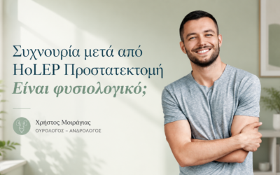 Συχνουρία μετά από HoLEP Προστατεκτομή – Είναι φυσιολογικό;